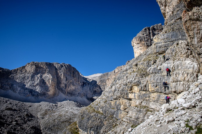 the Dolomites mountains