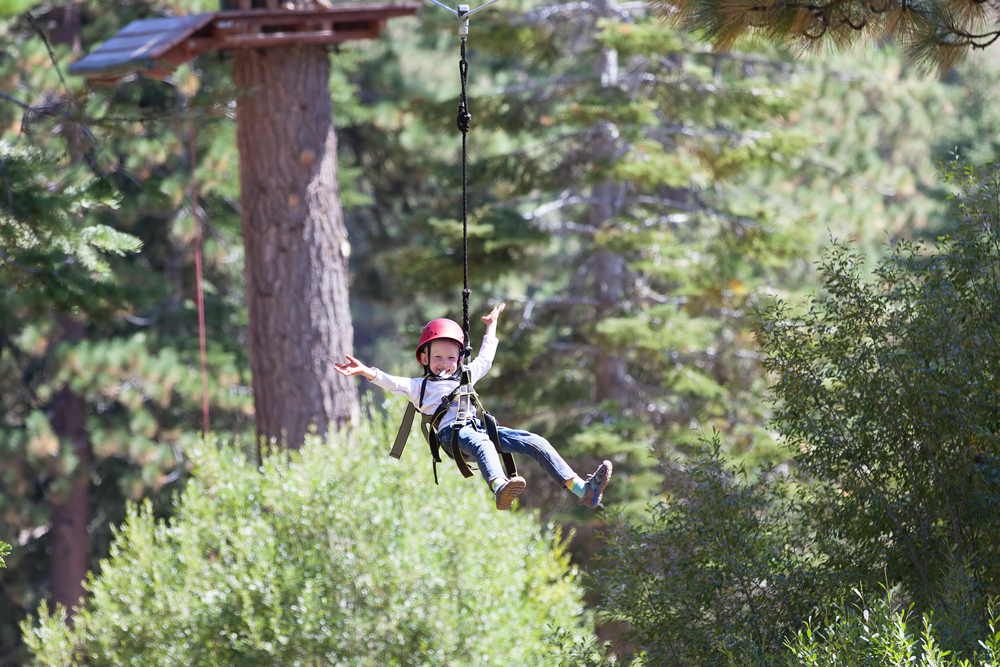 Ziplining