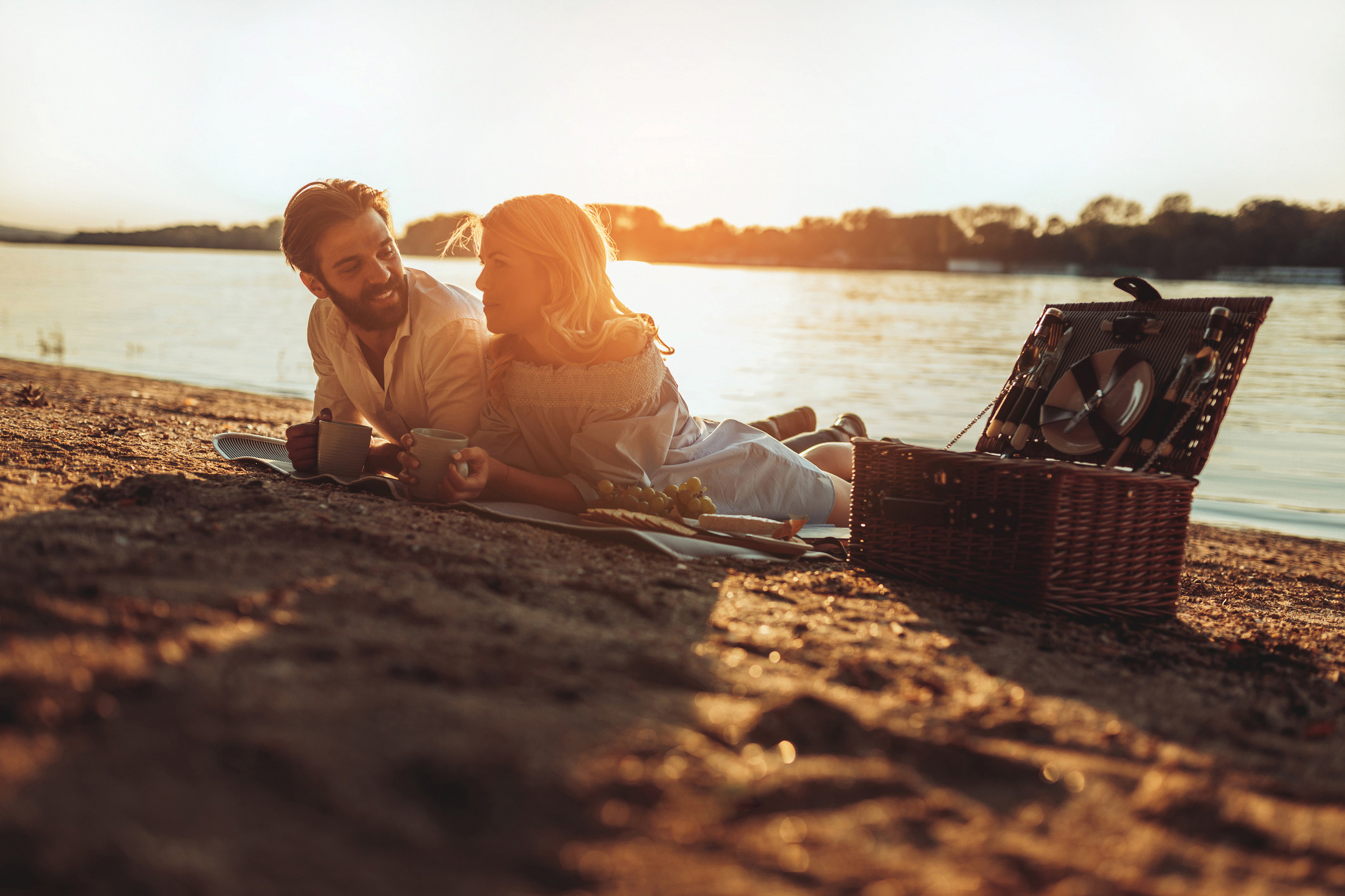 couple beach